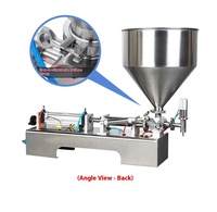 Machine semi-automatique électrique en acier inoxydable de haute précision pour bouteilles en plastique, liquides, pâtes, vernis à ongles et sodas