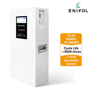 51.2 वी लाइफ 4 बैटरी 10kwh लिथियम आयरन फॉस्फेट 48v 200ah सौर बैटरी LCd/LCd के साथ - Product Image 2