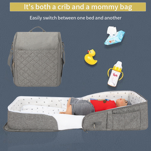 Lettino pieghevole per culla Organizer pannolino per mamma pannolino per esterni borsetta per maternità da viaggio all'aperto <span class=keywords><strong>borsa</strong></span> per pannolini portatile culla - Product Image 4