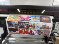 Nueva Impresora Automática de Gran Formato de 64 Pulgadas con Cabezal de Impresión Eco Solvente para Etiquetas, Adhesivos y Publicidad, con Cabezales de Impresión Dx5, XP600 e I1600