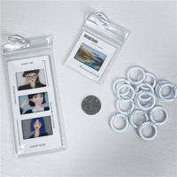 Cartes personnalisées, art lenticulaire 3D, affichage de photos numériques, format compact, matériau PVC, cadre photo imprimé UV, Polaroid personnalisé