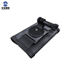 Changsheng ตัวติดตั้งกล้องแอคชั่นแคมพลาสติกแบบติดตั้งได้อย่างรวดเร็วสำหรับ GoPro DJI กระเป๋าเป้สะพายหลังโทรศัพท์ Xiaomi Yi - Product Image 1