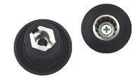 Pièces de rechange pour mélangeur de couteaux, en acier inoxydable durcissant, six lames à dents en acier inoxydable durcissant, pour mélange et découpe, ensemble complet