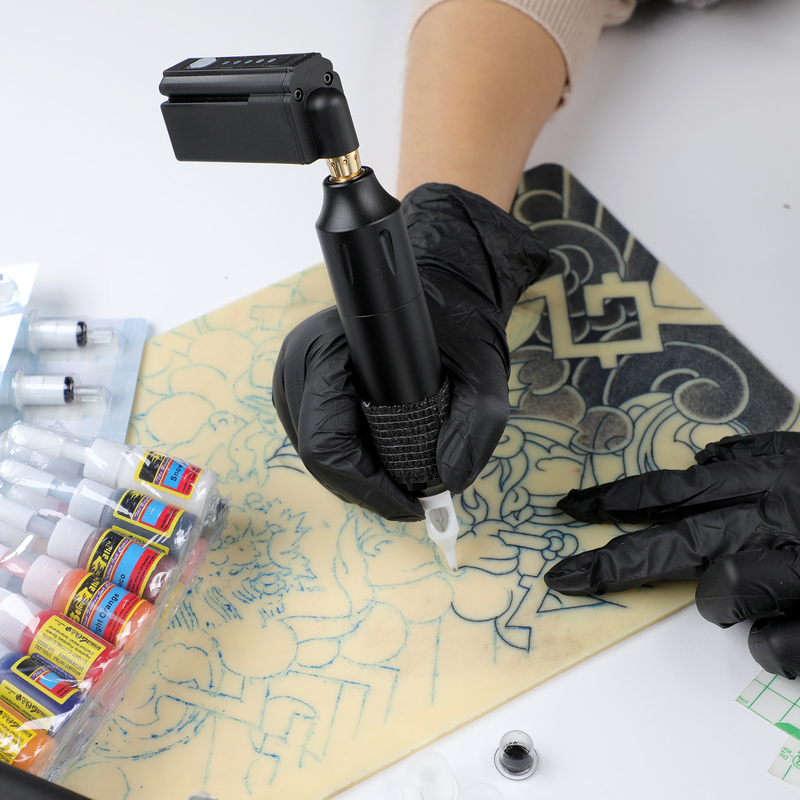 Wireless Rotary Tattoo Pen with Adjustable