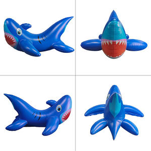 친환경 블로우 업 키즈 풀 플로트 풍선 동물 수영장 라이더 - Product Image 2