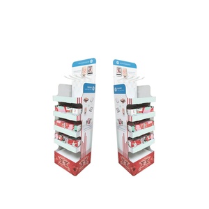 Expositor de Cartón Corrugado Plegable para Supermercados, Soporte de Papel para Auriculares, Estante Promocional para Publicidad de Audífonos - Product Image 1