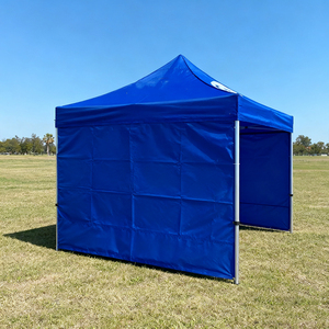 Parasol pliable télescopique personnalisable avec impression de logo, tente à quatre pieds, <span class=keywords><strong>parapluie</strong></span> de marchand ambulant à quatre coins pour le commerce - Product Image 3