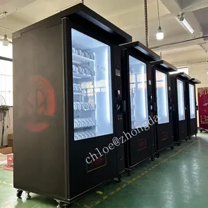 Germany Standard Outdoor Vending Machine For Cold Drink Refrigerated Vending Machine With Cashless Payment