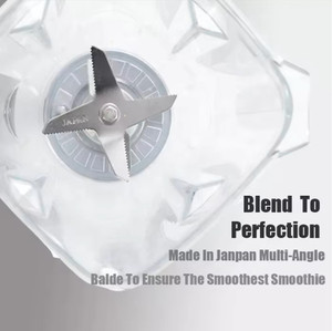 पेशेवर 2.5l 2200w भारी शुल्क वाणिज्यिक ग्रेड काउंटरटॉप इलेक्ट्रिक मिक्सर जूसर ब्लेंडर फूड प्रोसेसर स्पीड 25000 आरपीएम B986 - Product Image 3