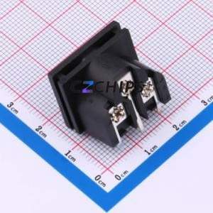 RT-C06-C1B-CC AC Power Connector Bent Lead Through Hole Connector IEC 320-C6 1 3 Right Angle Insert - Product Image 2