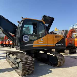 Excavadora Hidráulica de Orugas Hyundai 220-9S de 22 Toneladas, Usada, de Segunda Mano, con Motor, Modelo 2024, Excelente Estado - Product Image 1