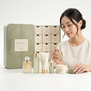 <span class=keywords><strong>Calendrier</strong></span> de l'Avent Beauté Personnalisé 12 Jours – Coffret Cadeau en Papier pour Découverte Festive - Product Image 2