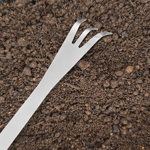 Stainless Steel Bonsai Rake Soil Loosening Tool For Indoor Outdoor Gardening Plant Care - Product Image 4