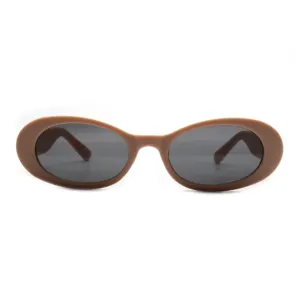Wholesale NEW Women Fashion Vintage uv400 Sunglasses Lentes Retro Small Oval Trend 2024 Sun Glasses