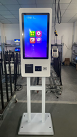 Moniteur POS SCPOS 21,5/24/27/32 pouces, borne de libre-service, kiosque Android/Windows, sur pied, pour supermarché/restaurant/distributeur automatique