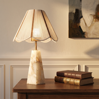 Lampe de table en marbre réglable, style nordique minimaliste, luxe, rechargeable, à intensité variable par toucher, pour mariage, hôtel, restaurant, café, décoration intérieure