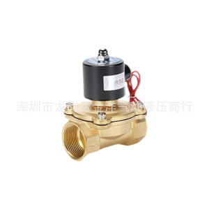 วาล์วแม่เหล็กไฟฟ้าเซน่า บราสส์ รุ่น 2W-350-35 ขนาด 40 มม. วาล์วควบคุมน้ำสำหรับใช้งานที่อุณหภูมิปกติ - Product Image 2
