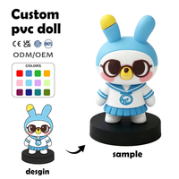 Figura de acción personalizada de resina PVC, modelo de juguete de anime, mini figura 3D, fabricante de figuras de pareja, embalaje misterioso, coleccionable unisex