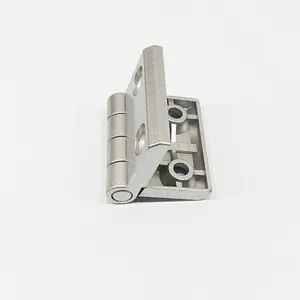 Sliver Or Black Zinc Alloy Hinge For 4545 Series Aluminum Profile