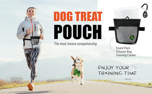 Bolsa Portátil Multiusos para Snacks, Bolsa para Desechos de Perros y Gatos, Fácil de Limpiar y Duradera, Bolsa de Cintura Pequeña de Oxford para Entrenamiento de Perros - Product Image 4