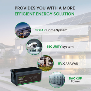 Заводские перезаряжаемые литиевые батареи 12v 24v 50Ah 150Ah 200Ah 25,6 V 100Ah LifePO4 аккумуляторные батареи для дома на колесах - Product Image 4