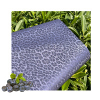 Cuir PU à toucher doux, imprimé léopard, bio-sourcé, personnalisé, pour sacs à main, portefeuilles, accessoires, emballages, à base d'eau