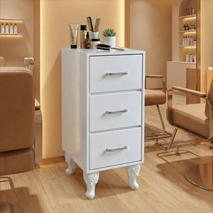 Mueble Profesional para Salón de Belleza, Peluquería, Estética y Spa con Tapa de Vidrio y 4 Cajones - Product Image 5