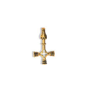 Collier pendentif en acier inoxydable de style punk viking gothique, croix vintage, marteau de Thor nordique, celtique, pour homme - Product Image 6