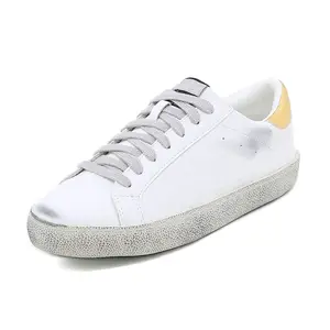 Mode-Ontwerper Vuile Nieuwe Trendy Schoenen Oude Retro All-Match Sneakers Witte Casual Damesschoenen Voor Dames