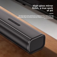 Barre de son pour téléviseur 5.1 avec 2 haut-parleurs en ABS, système stéréo surround pour cinéma maison, salon et ordinateur