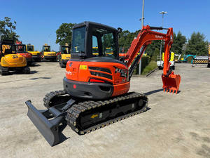 Boutique y excavadora de buen rendimiento Kubota KX163 6 toneladas Mini excavadora con bajas horas de trabajo - Product Image 4
