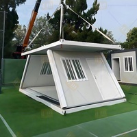 Pliable Préfabriqué Hôtel Détachable Préfabriqué Extensible Modulaire Déplacement dans la Maison Ready 20Ft 30Ft 40Ft Livraison Gratuite Maison Préfabriquée