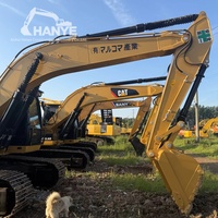 Gebrauchter Bagger zum Verkauf CAT 320D2 Maschine mit Vollständig Versiegelten Hydraulikkreisläufen für Weltweiten Schnellversand Perfekte Hydraulikdichtung