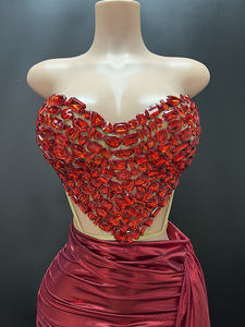 Novance Y4377 Dropshipping ürünleri ile 2024 romantik kokteyl elbiseleri resmi zarif taklidi lüks kadın etek seti - Product Image 3