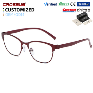 Gafas <span class=keywords><strong>de</strong></span> Lectura Portátiles con Clip para el Cuello, Metálicas, con Protección Anti Luz Azul, Unisex, Cómodas, para Presbicia, con Montura Plegable - Product Image 1
