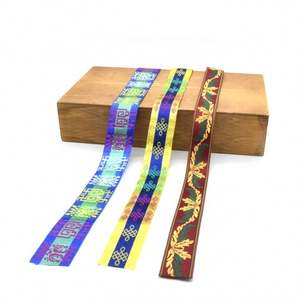 Cinta y Correa de Nailon Sublimado con Recubrimiento Reflectante de Alta Calidad para Bolsas - Product Image 1