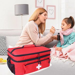 Trousse de premiers secours personnalisée pour voiture, format compact et pratique pour les voyages, s'adapte à la rangement des médicaments - Product Image 1