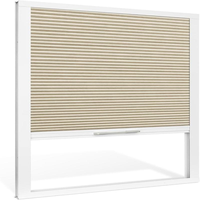 Persianas Enrollables Modernas Integradas para Claraboyas, con Tela Impermeable, Inalámbricas, Tipo Panal, para Ventanas