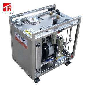 테스트 펌프 호스 발파 벤치 장비 스테인레스 스틸 프레임 용 TEREK LU-LDD-255 고압 공압 액체 부스터 - Product Image 3