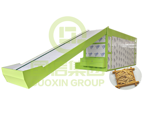 Séchoir à bande maillée GUOXIN GROUP 4000W 380V, équipement de traitement alimentaire à chauffage électrique, panneau isolant à économie d'énergie - Product Image 1