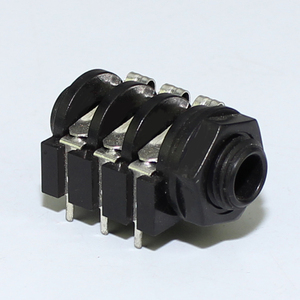 Presa <span class=keywords><strong>Jack</strong></span> <span class=keywords><strong>Jack</strong></span> <span class=keywords><strong>1</strong></span>/<span class=keywords><strong>4</strong></span> Stereo da 6.35mm da <span class=keywords><strong>1</strong></span>/<span class=keywords><strong>4</strong></span> pollici femmina Mono per chitarra con terminali PCB corti <span class=keywords><strong>4</strong></span> Pin 6 connettori categoria di prodotto - Product Image 5