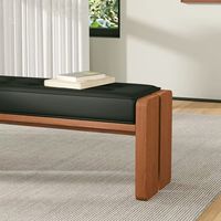 Banc de fin de lit moderne et simple en bois massif, tabouret à chaussures pour entrée de salon, mobilier de maison