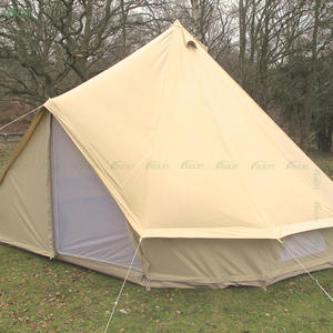 Yurt de luxe pour le camping en plein air, <span class=keywords><strong>prix</strong></span> d'usine, glamping, tente cloche en tissu Oxford pour <span class=keywords><strong>4</strong></span> <span class=keywords><strong>saisons</strong></span>, pour la famille - Product Image 3