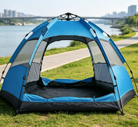 Tente de camping familiale élégante RAYCIN pour les escapades de fin de semaine, les voyages en plein air, la randonnée, les pique-niques et les activités de jardin