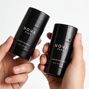 Contenitore per <span class=keywords><strong>Deodorante</strong></span> Nero Opaco 30ml 50ml 60ml 75ml, Contenitore Twist-up per Balsamo Solare 2oz, Contenitore Vuoto per <span class=keywords><strong>Deodorante</strong></span> Stick - Product Image 2