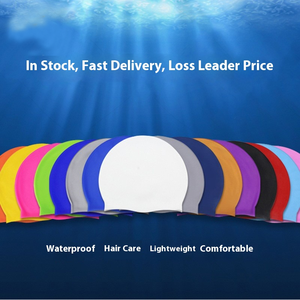 <span class=keywords><strong>Bonnet</strong></span> <span class=keywords><strong>de</strong></span> <span class=keywords><strong>bain</strong></span> en silicone uni pour adultes, imperméable, avec logo personnalisé pour hommes et femmes, vente en gros pour fabricants, 369 JW-1247 - Product Image 2