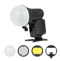 TRIOPO TR-07 MagDome Filtre de couleur Réflecteur Diffuseur nid d'abeille Boule Accessoires photo Kits pour remplacement de flash GODOX YONGNUO