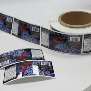 Vinyl Waterdichte Aangepaste Sticker Roll Zelfklevende Etiketten Aangepaste Stickers Label