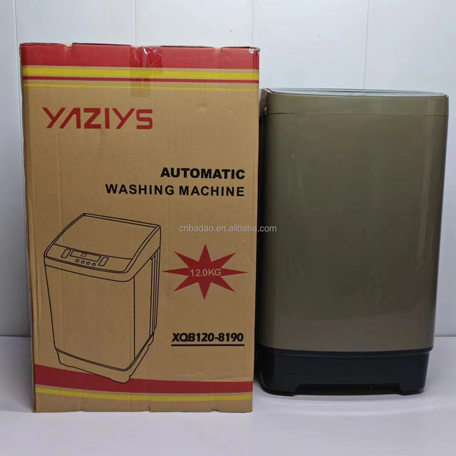 Full automatic washing machine English panel top load full automatic 12 kg washing machine