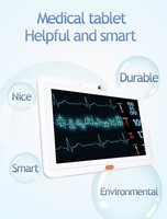 Tablet PC Android 11 de Grado Médico de 10.1 Pulgadas para Montaje en Pared, 4G LTE/5G, POE, NFC, 4GB+64GB, 1080p, 3 Años de Garantía, Resistente a Golpes, OEM